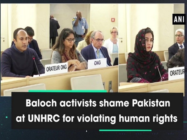 Baloch activists shame Pakistan at UNHRC for violating human rights