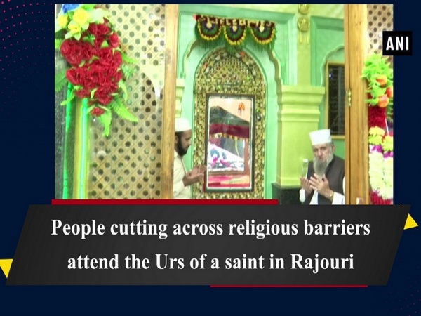 People cutting across religious barriers attend the Urs of a saint in Rajouri
