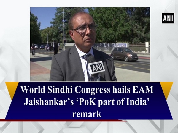 World Sindhi Congress hails EAM Jaishankar’s ‘PoK part of India’ remark