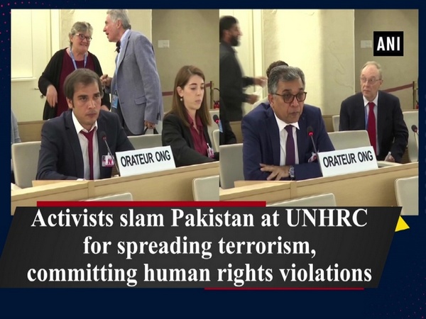 Activists slam Pakistan at UNHRC for spreading terrorism, committing human rights violations