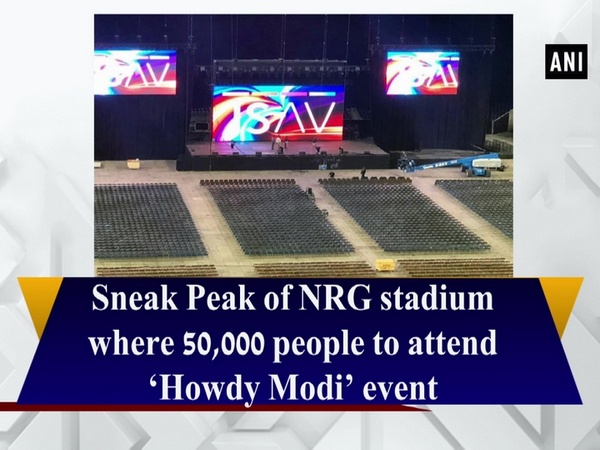 Sneak Peak of NRG stadium where 50,000 people to attend ‘Howdy Modi’ event
