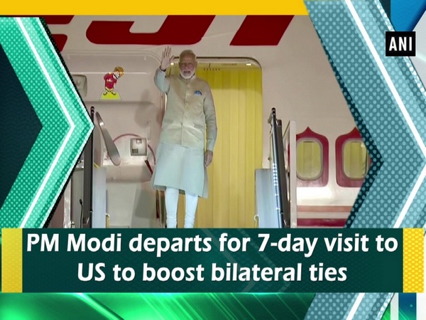 PM Modi departs for 7-day visit to US to boost bilateral ties