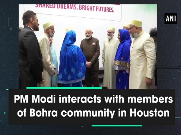 PM Modi interacts with members of Bohra community in Houston