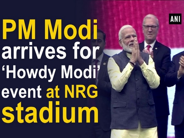 PM Modi arrives for ‘Howdy Modi’ event at NRG stadium
