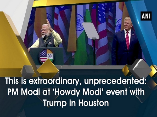 This is extraordinary, unprecedented: PM Modi at ‘Howdy Modi’ event with Trump in Houston