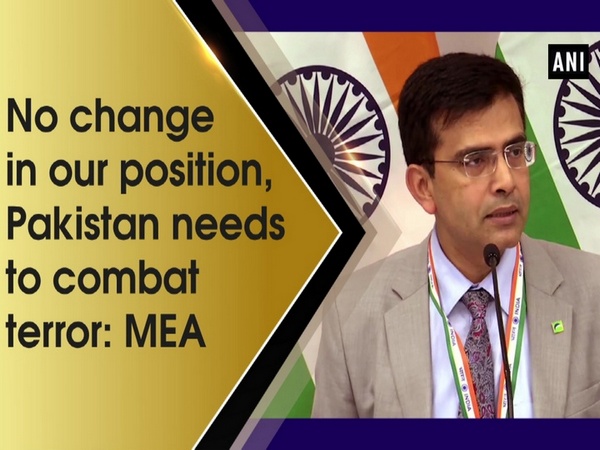 No change in our position, Pakistan needs to combat terror: MEA