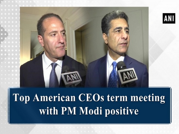 Top American CEOs term meeting with PM Modi positive