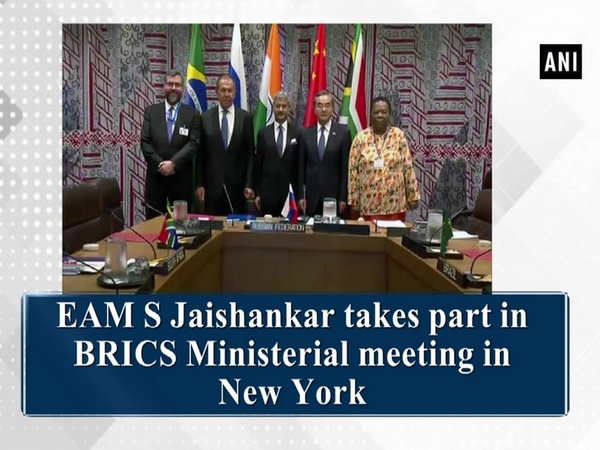 EAM S Jaishankar takes part in BRICS Ministerial meeting in New York