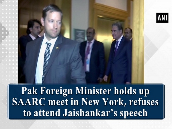 Pak Foreign Minister holds up SAARC meet in New York, refuses to attend Jaishankar’s speech