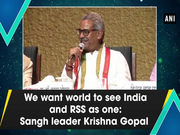 We want world to see India and RSS as one: Sangh leader Krishna Gopal