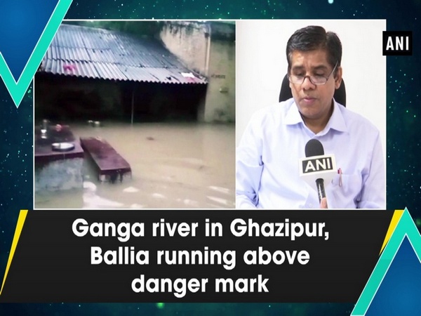 Ganga river in Ghazipur, Ballia, Gonda running above danger mark