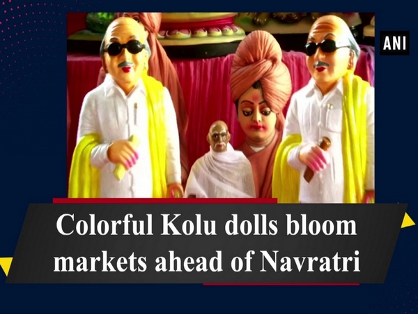 Colorful Kolu dolls bloom markets ahead of Navratri