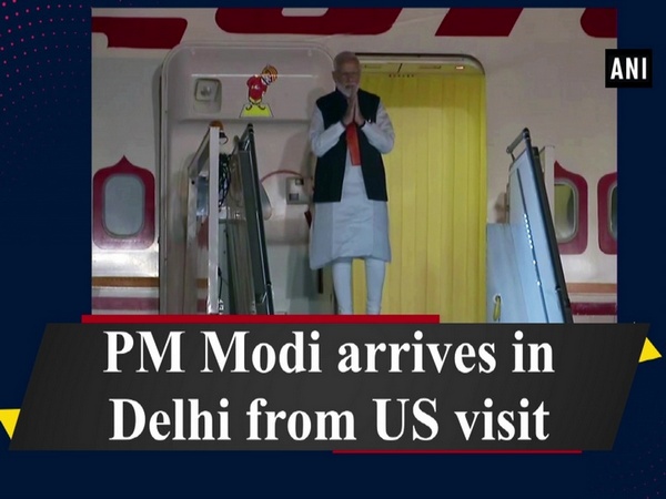 PM Modi arrives in Delhi from US visit